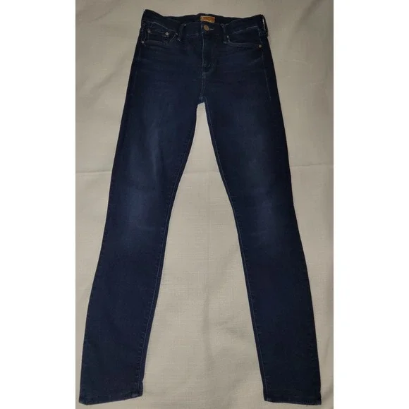 Mother Women's High Waisted Looker Ankle Length Jeans Size 25 Medium Wash - Picture 2 of 8